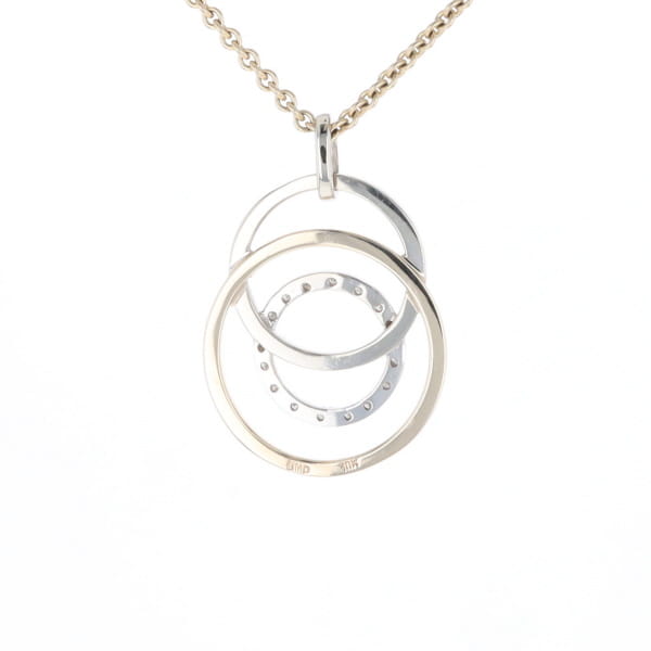 Two-Tone Interlocking Pendant