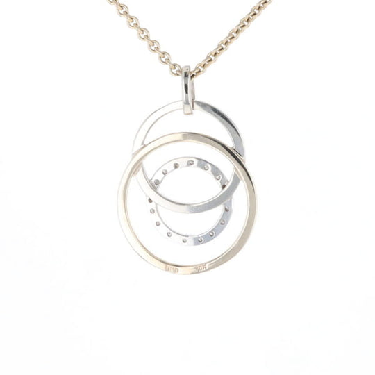 Two-Tone Interlocking Pendant