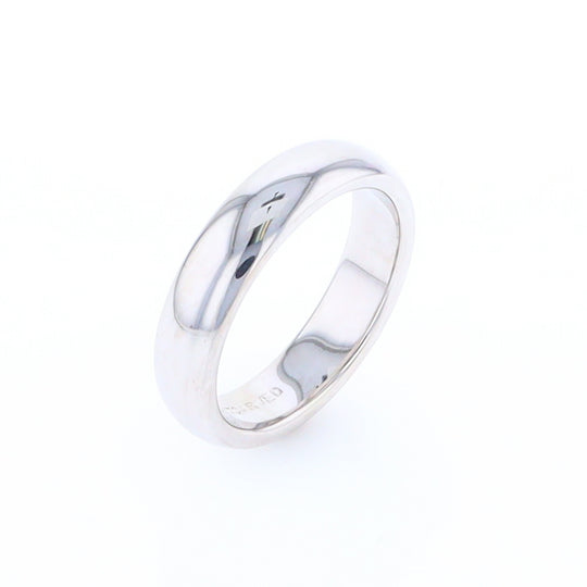 White Gold Wedding Band