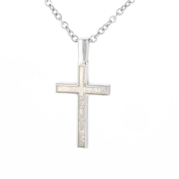 Sugilite 3 Section Inlaid Cross Pendant