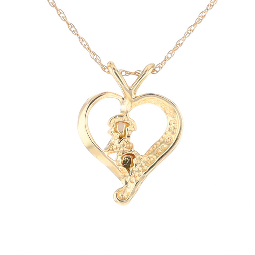 Black Hills Gold Open Heart Necklace