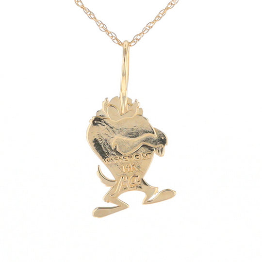 Gold Tasmanian Devil Charm