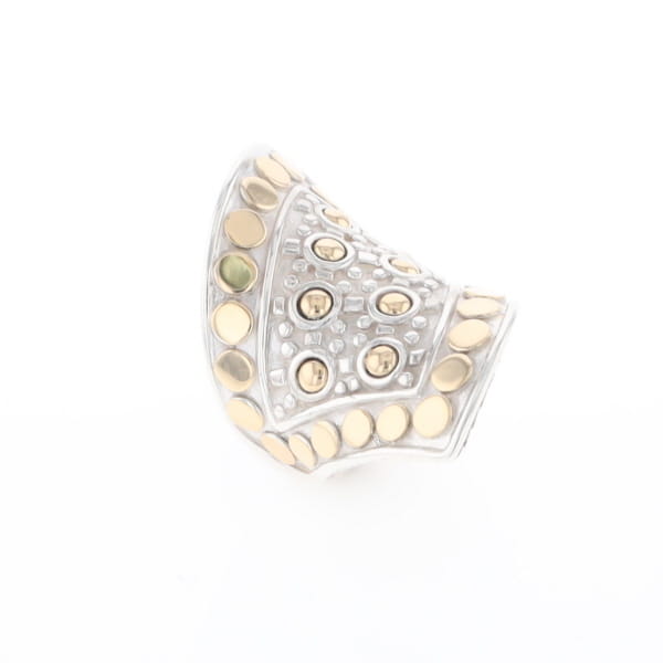John Hardy Two-Tone Curved Ring