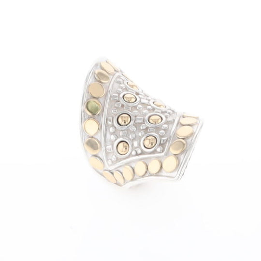 John Hardy Two-Tone Curved Ring