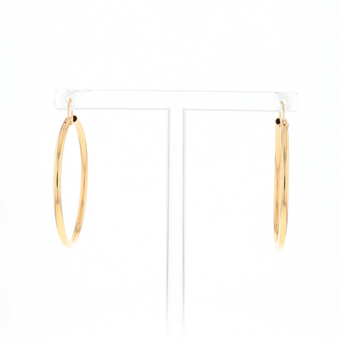 Gold Hoop Earrings