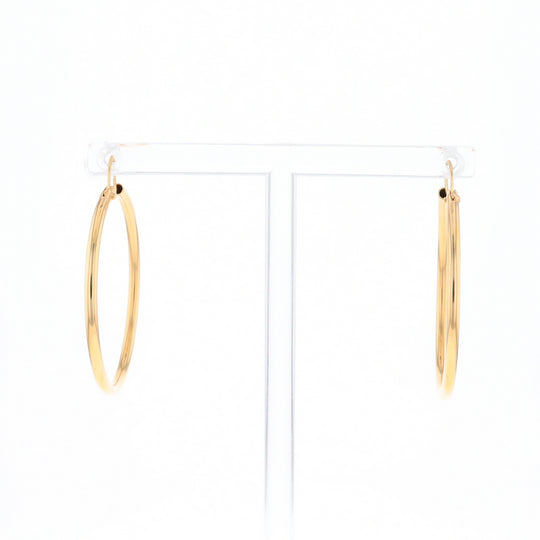 Gold Hoop Earrings