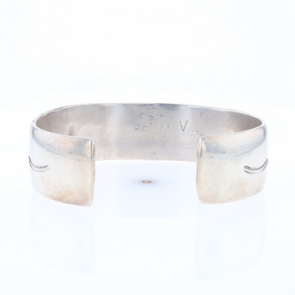 Native Silver Bird Cuff Bracelet