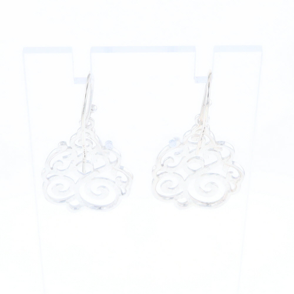 Drop Dangle Swirl Fishhook Earrings