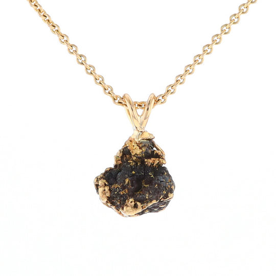 Natural Gold Nugget Pendant