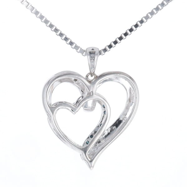 Double Open Heart Pendant