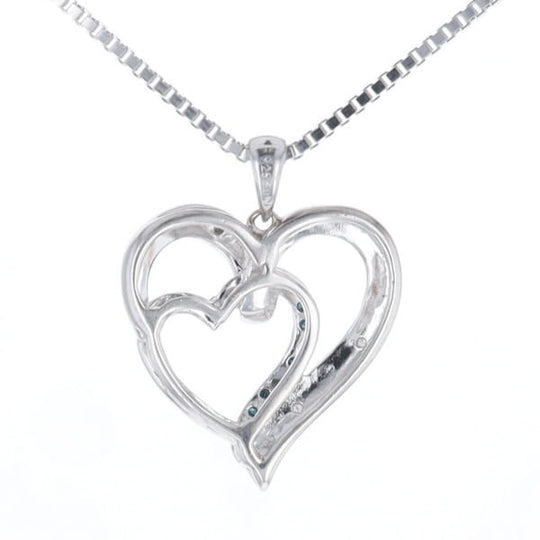 Double Open Heart Pendant