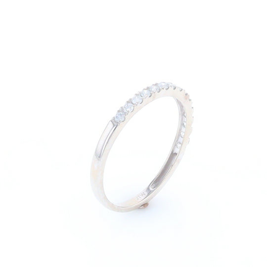 White Gold Diamond Wedding Band