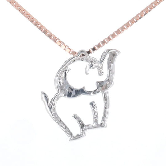 Elephant Diamond Pendant