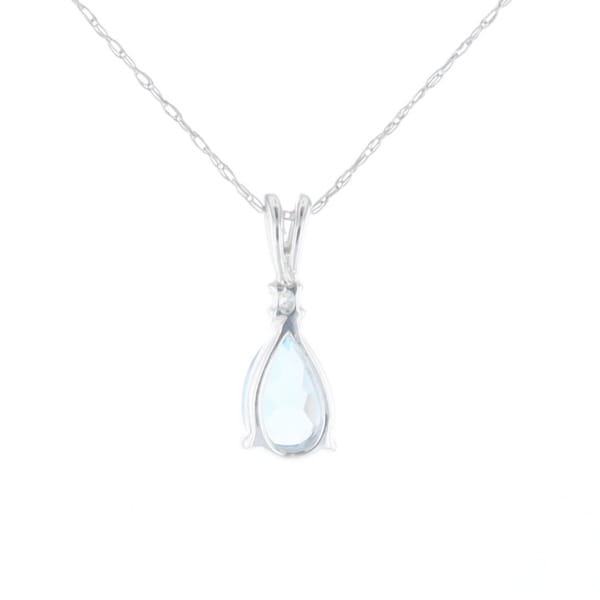 Blue Topaz Pendant