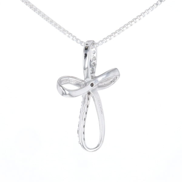 Open Loop Cross Necklace