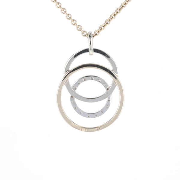 Two-Tone Interlocking Pendant
