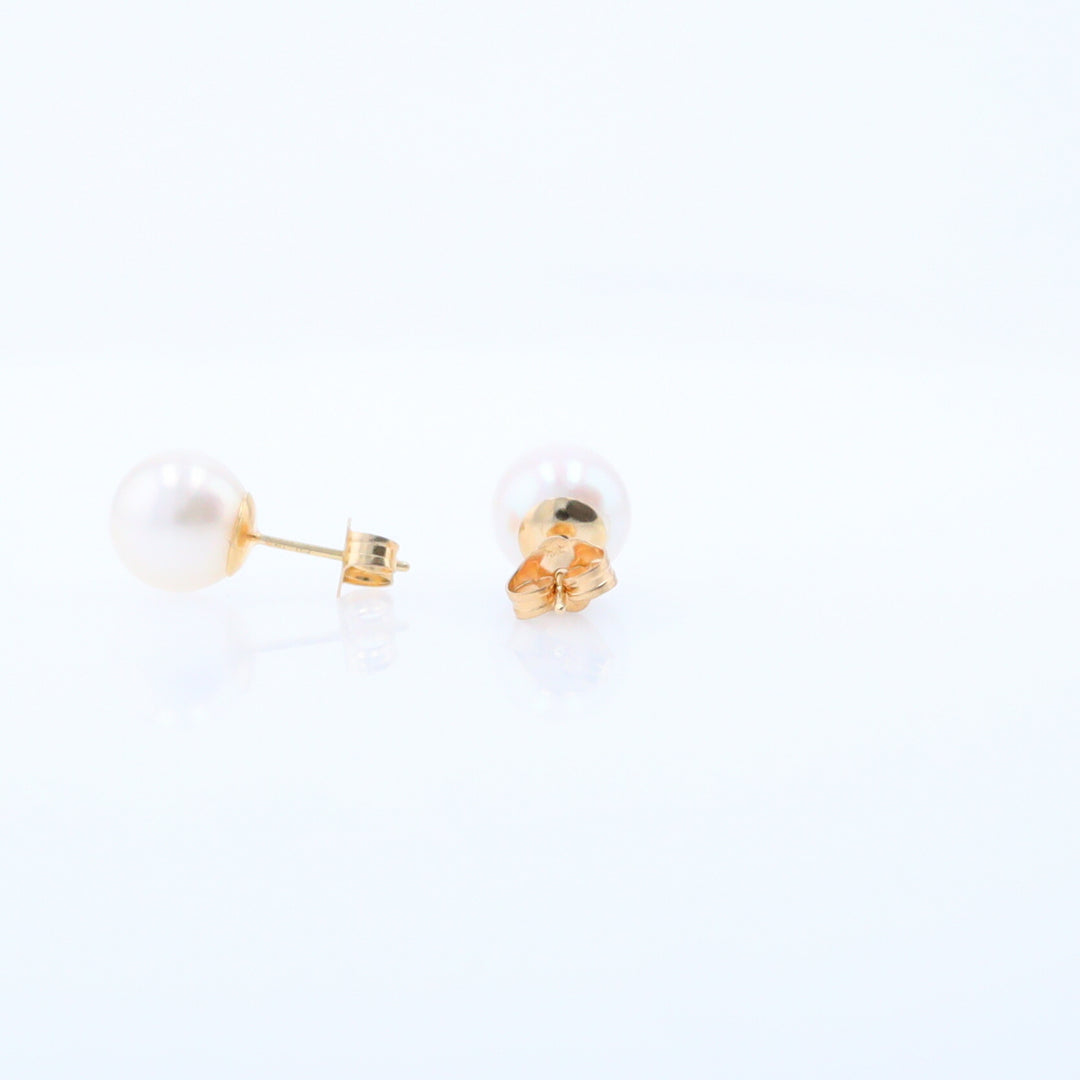 Pearl Stud Earrings