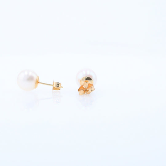 Pearl Stud Earrings