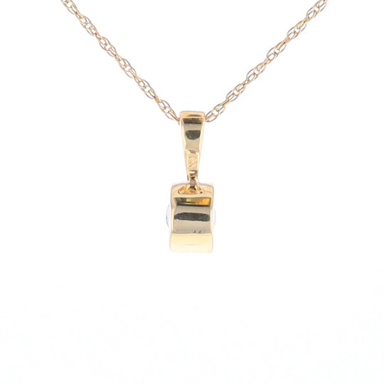 Solitaire Tanzanite Pendant