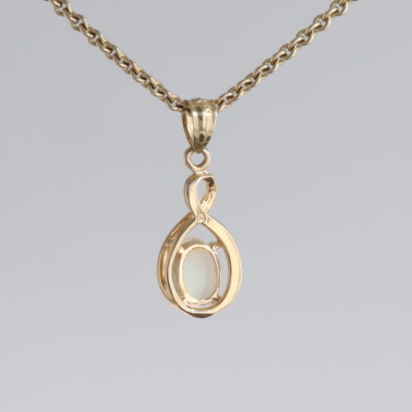 Swirl Opal Pendant