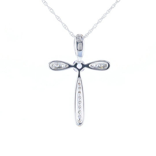 Tanzanite Cross Necklace
