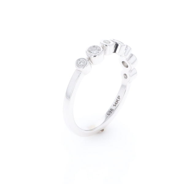 7-Stone Bezel Set Diamond ring