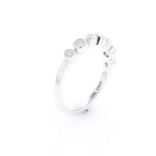 7-Stone Bezel Set Diamond ring