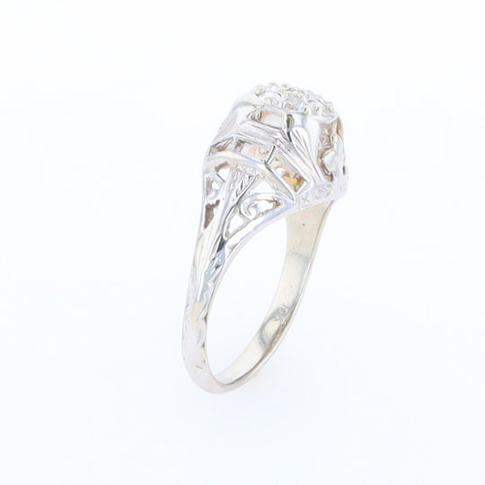 Vintage Cluster Diamond Ring