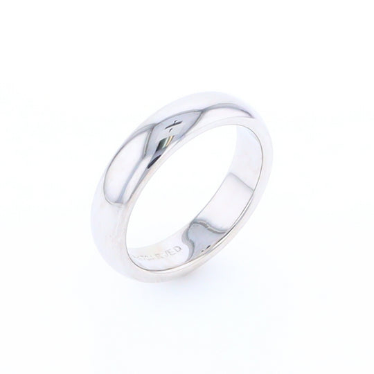 White Gold Wedding Band