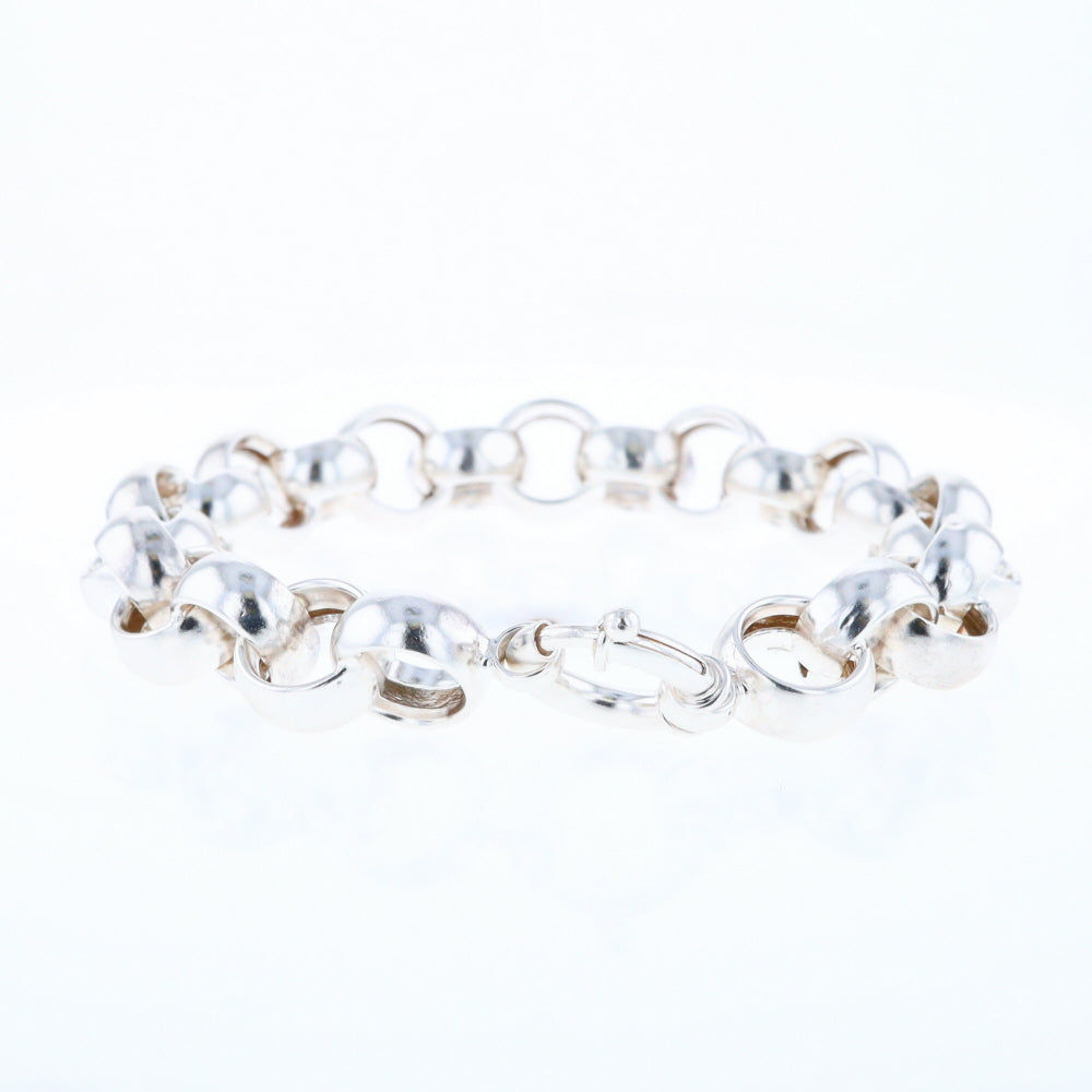 Silver Rolo Link Bracelet