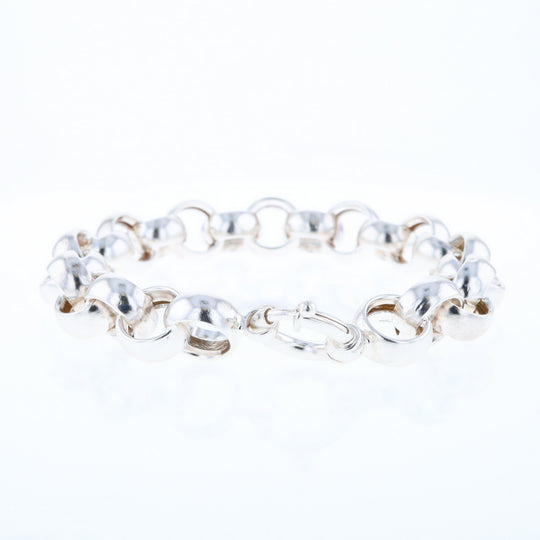 Silver Rolo Link Bracelet