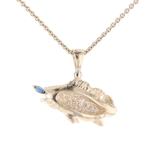 Large Mouth Bass Pendant