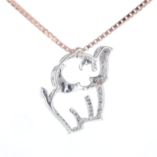 Elephant Diamond Pendant