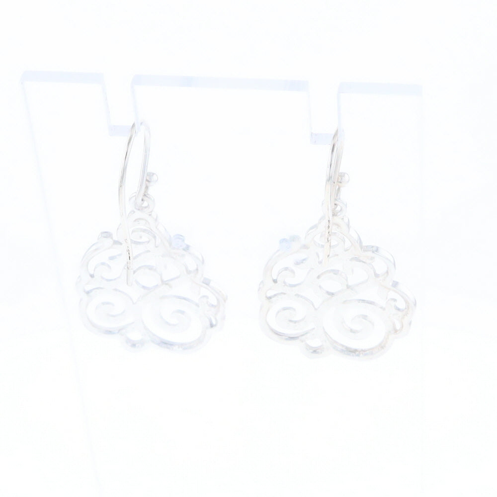 Drop Dangle Swirl Fishhook Earrings