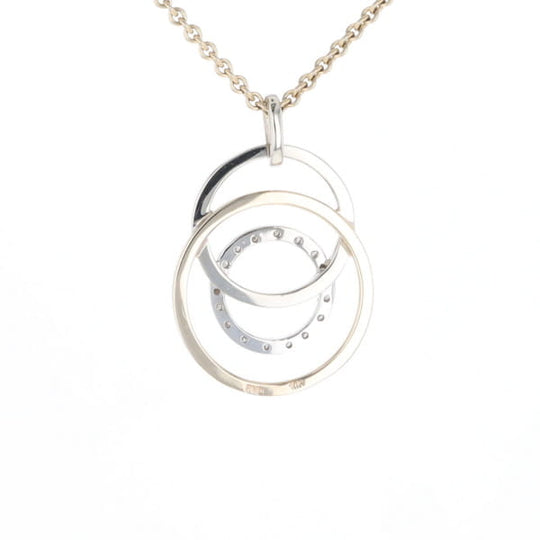 Two-Tone Interlocking Pendant
