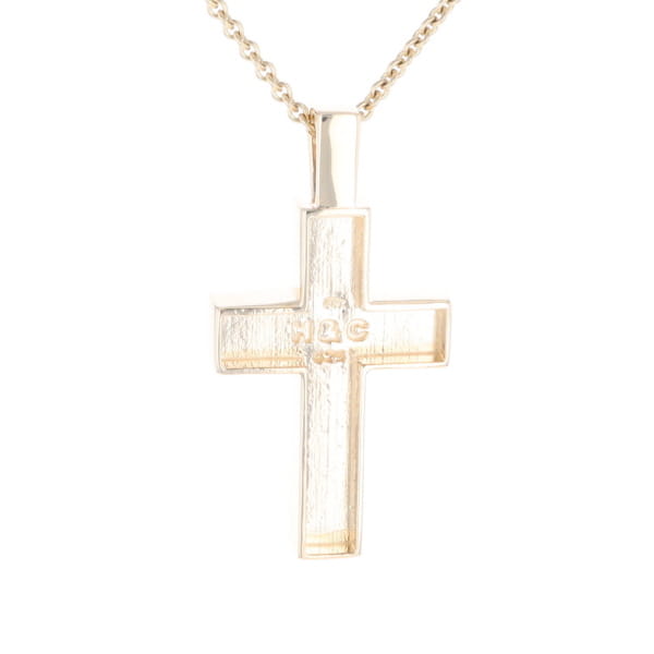 Meteorite Cross Pendant