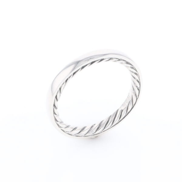 Sterling Silver Rope Decal Band