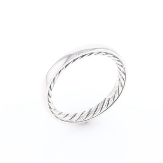 Sterling Silver Rope Decal Band