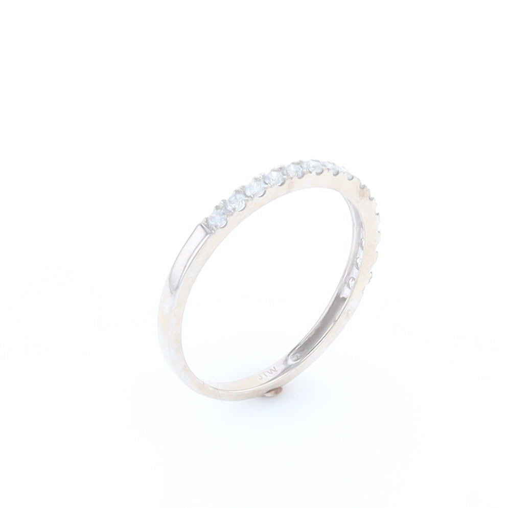 White Gold Diamond Wedding Band