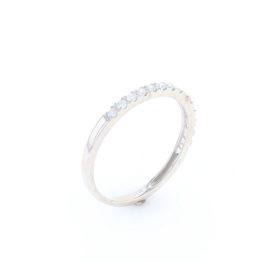 White Gold Diamond Wedding Band