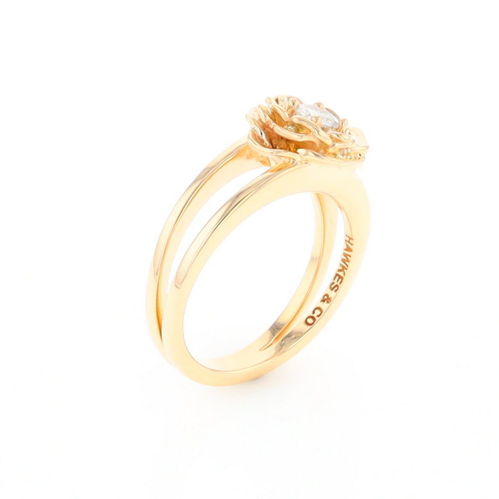 Gabriella's Rose Ring, Yellow Gold