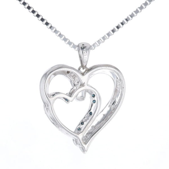 Double Open Heart Pendant