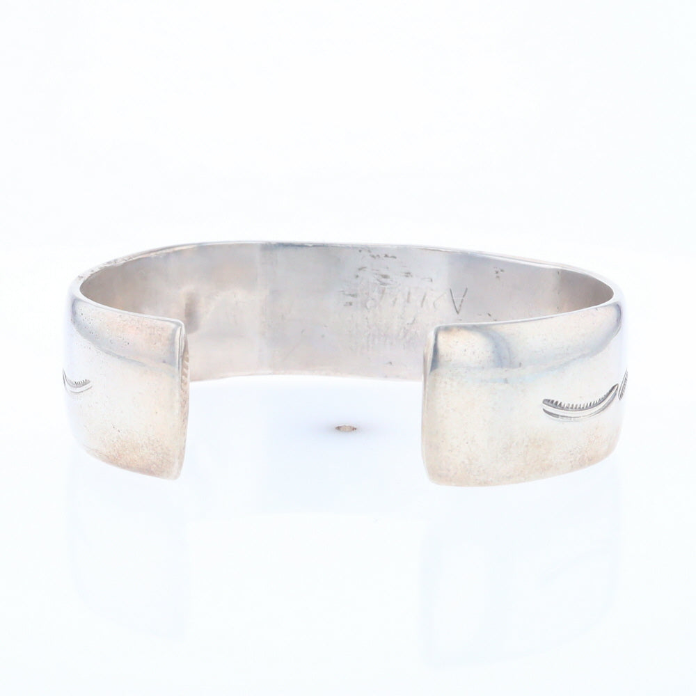 Native Silver Bird Cuff Bracelet