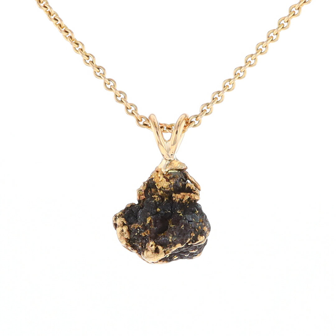 Natural Gold Nugget Pendant