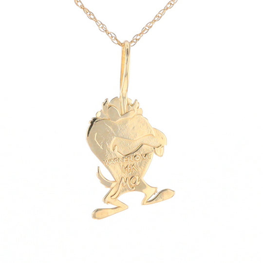 Gold Tasmanian Devil Charm