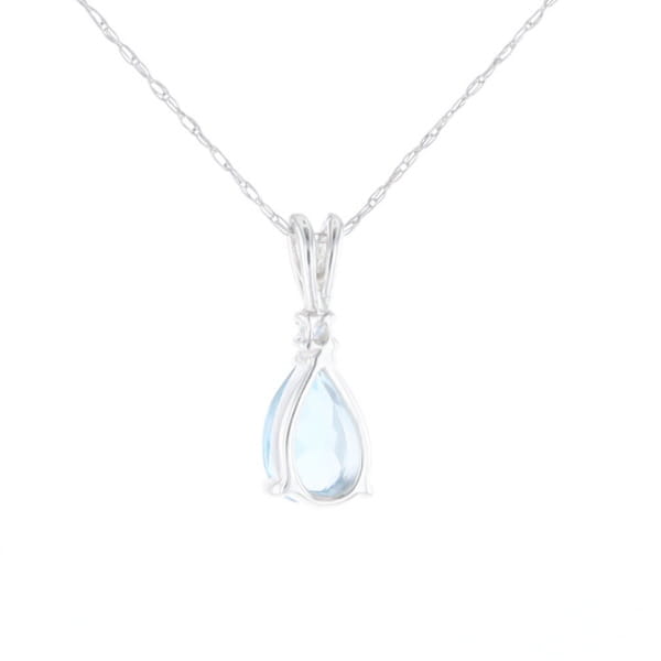 Blue Topaz Pendant
