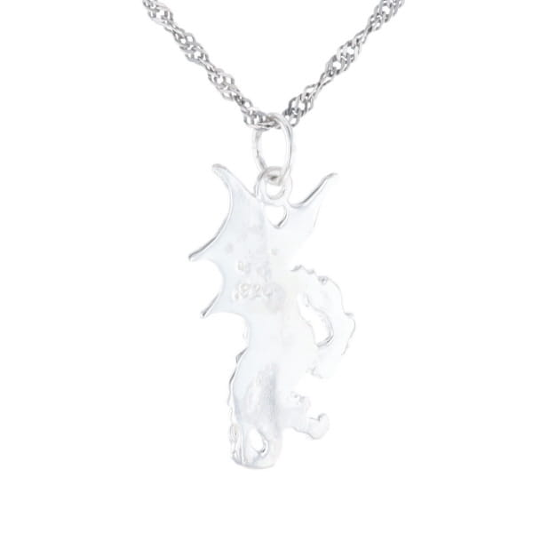 Silver Dragon Pendant