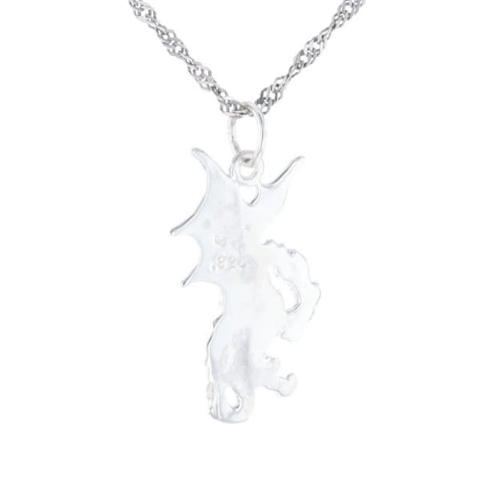 Silver Dragon Pendant