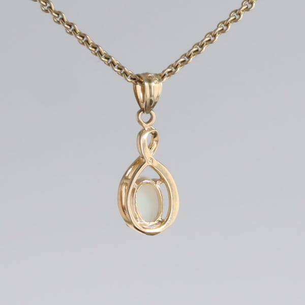 Swirl Opal Pendant