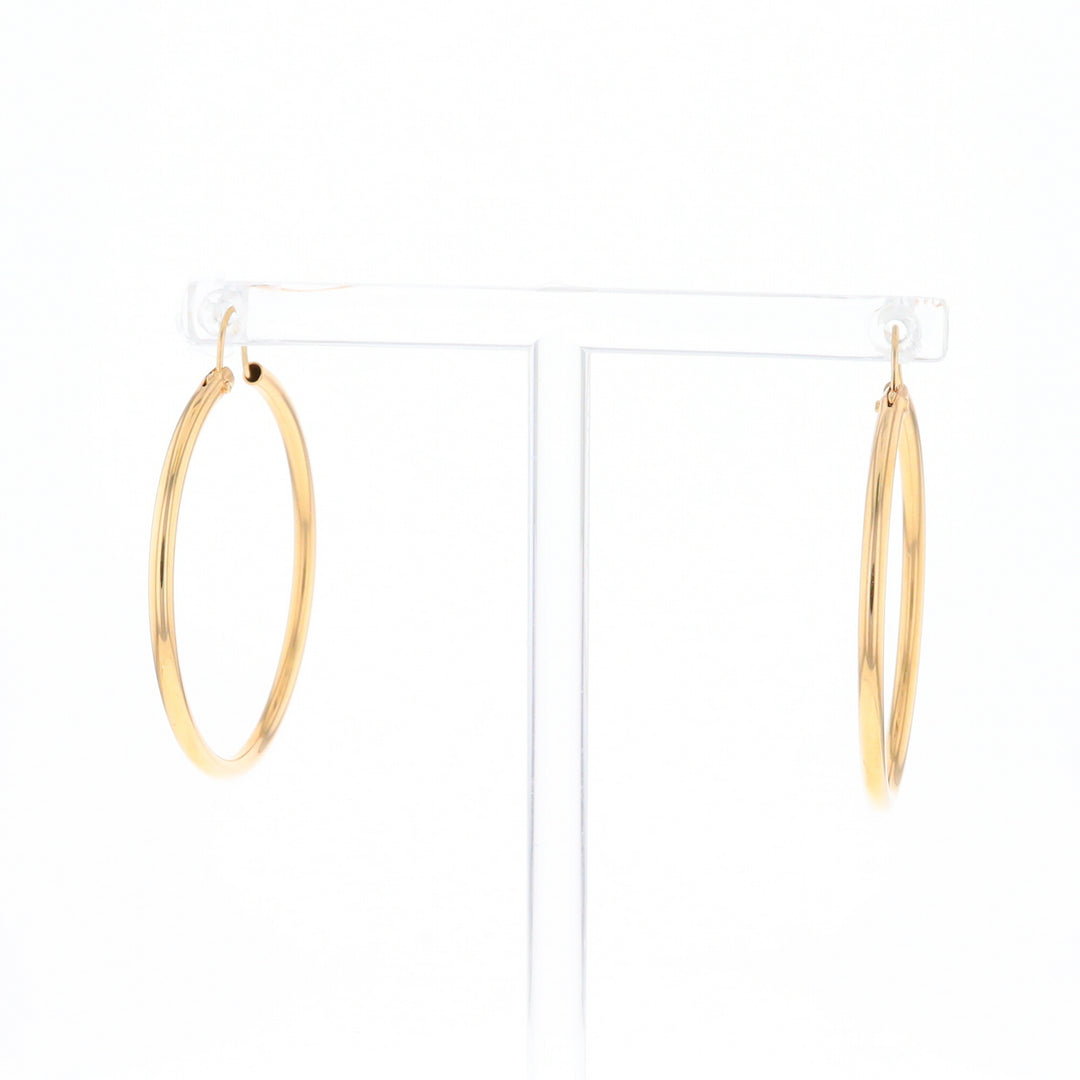 Gold Hoop Earrings